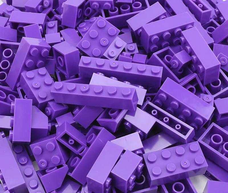 1KG Building Blocks Lot Pack City Classic Bricks Sorted By Color Bricks Block Plate Creative Toy