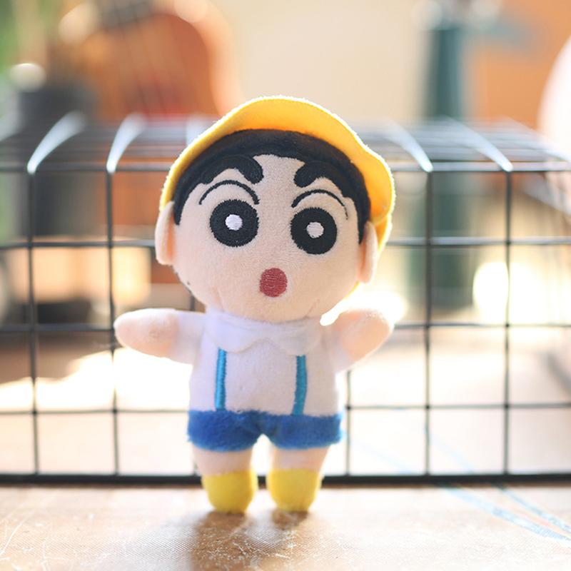 

Плюшевый брелок Crayon Shin-Chan, мультяшный, милый, мягкий, набивной, кулон, кольцо для ключей, декор для сумки/рюкзака, детский подарок