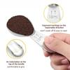 2Pcs Coffee Scoops Kitchen Measuring Spoon Set Coffee Milk Powder Spoon Stainless Steel Measuring Spoon Scoop Coffee Accessories