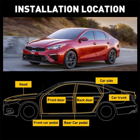 5M Big Car Shape Door L Trim Window Moulding Rubber Edge Weatherstrip Seal Strip