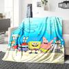 1Pc Underwater Adventure Friends Blanket Soft Throw Blanket For Home Bedroom Bed Sofa Travel Office Solid Christmas Blanket