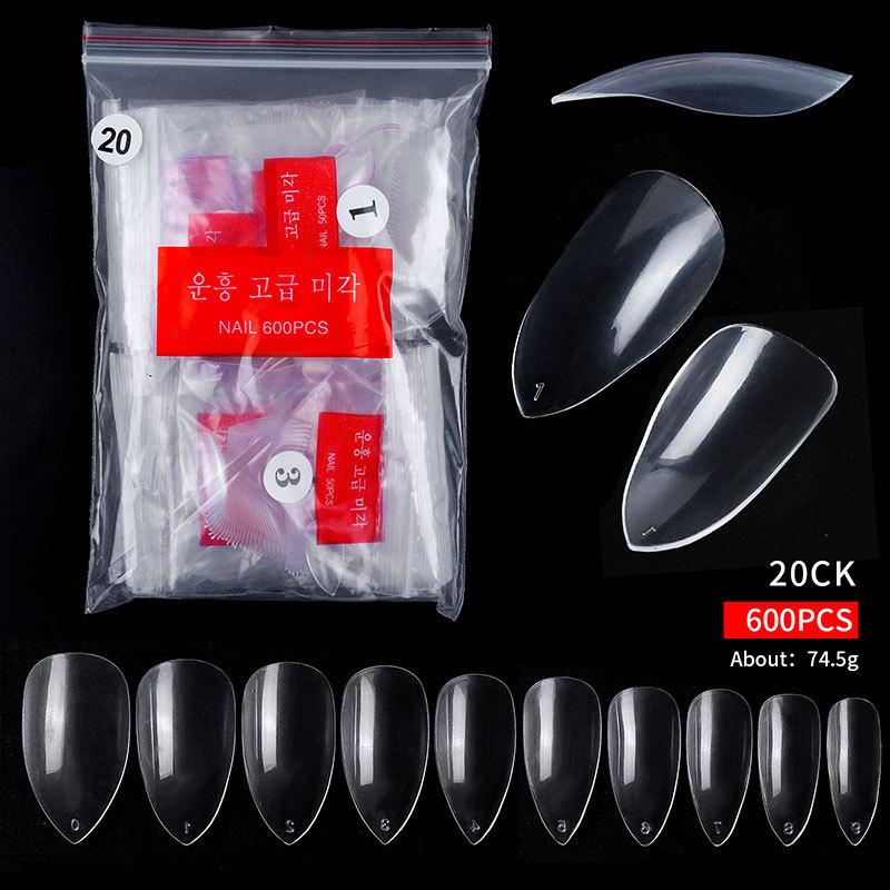 Nail Art French, Autocolant Complet și Autocolant Jumătate, Unghie Balerină, Unghie Țeavă de Apă, Vârf Picătură de Apă Piesă Unghie Pe Stoc