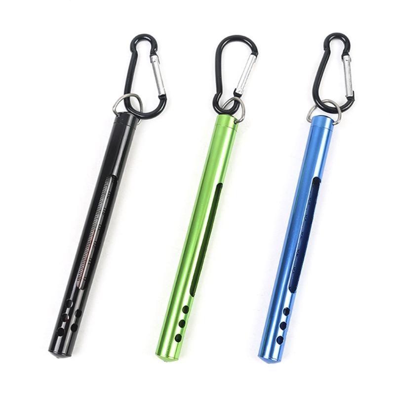 1 Pc Fishing Thermometer Stream Water Temperature Measurement Fly Fishing Water Thermometer Fishing Accessories Tools