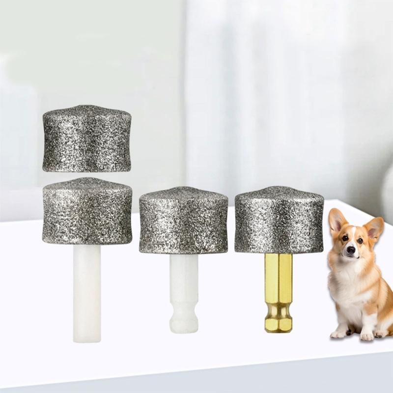 Tiernagelschleiferkopf Hundenagelschneider Katzenkrallenpflege-Werkzeug Vielseitig Tiernagel für unkomplizierte Fellpflege