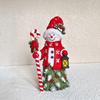 Santa Snowman Decoration Witch Tabletop Ornament Christmas Resin Figurine  Fireplace Desktop