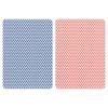 Copag Export Design Plastic Poker Size Jumbo Index Playing Double Deck Set 100% (Standard) Cards, Red/Blue,