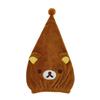Marushin Rilakkuma Towel Cap for Hair Drying for Girls and Character 6445003900 Kids, Swimming, Towel, Absorbent, Quick-Drying, Boys, Design,