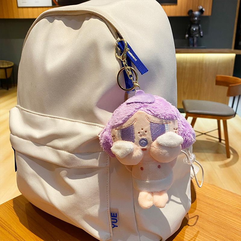Keychain Crybaby Bag Pendant Plush Toy Doll Cartoon Character Gift Accessories