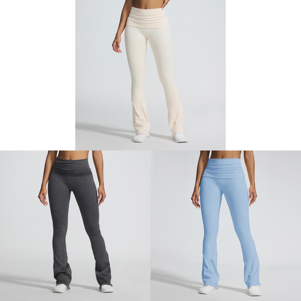 Seamless Yoga Pants For Women High Elastic Slim Fit Breathable Fitness Trousers