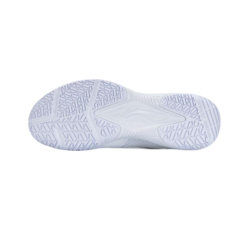 New LiNing Badminton Series Shock Absorbers Slip Resistant Breathable Low Top Badminton Shoes Unisex White AYTS020-11