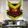 Östersunds FK Wall Hanging Printed Fabric Blanket Decorative Tapestries for Bedroom Living Room Home Decor