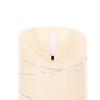 Wave-Edge LED Flameless Candles with Fairy Lights Set