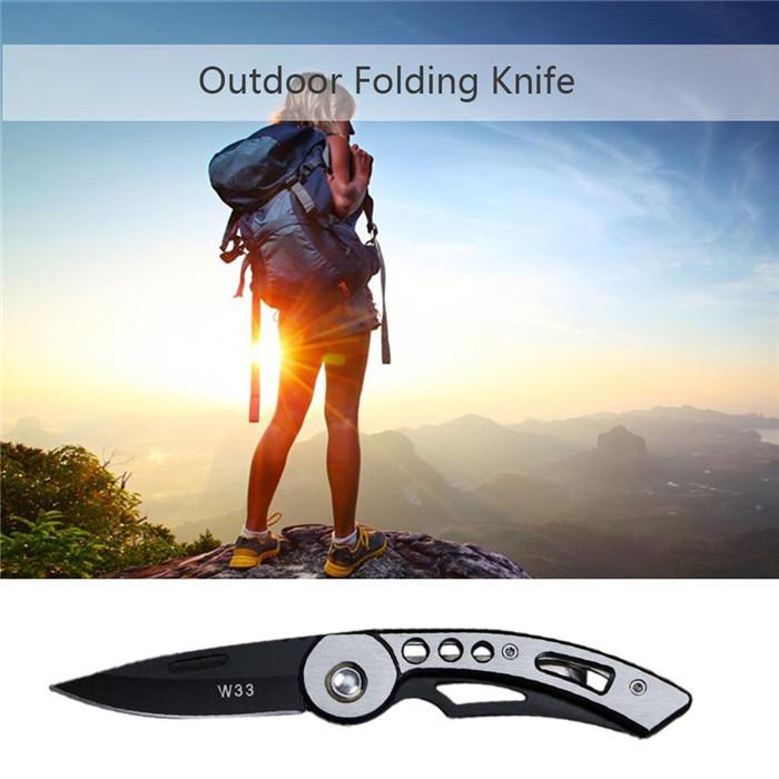 Folding Multi-function Portable Outdoor Fruit Cutter Practical Camping Survival Tools Knife