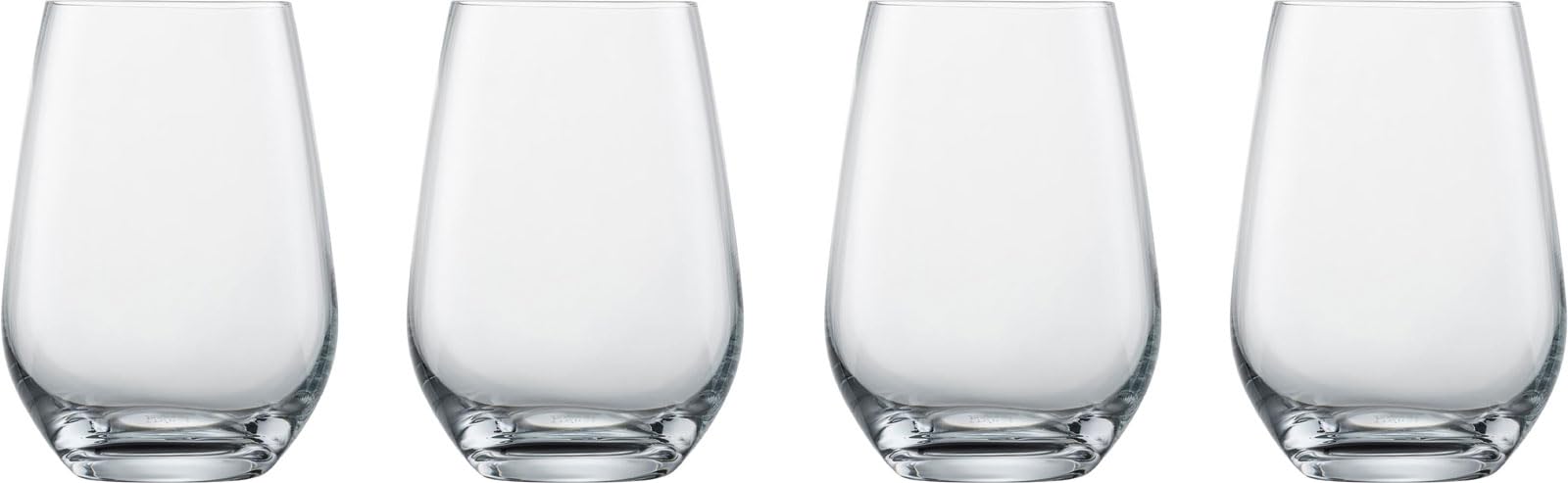 

ZWIESEL GLAS Break-Resistant Forte Tumblers, Multi-Purpose Tumblers for Water, Mineral Water, and Soft Drinks, 4-Piece Machine-Made Set (l123931)