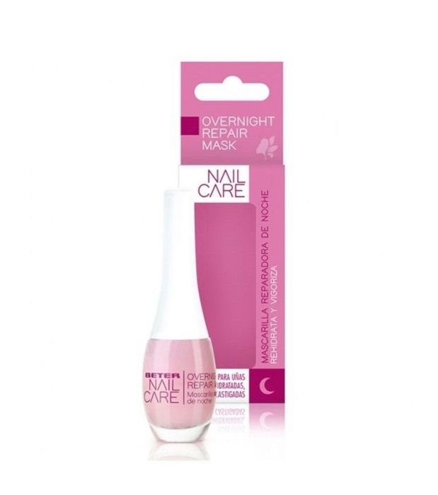 Vernis à ongles - Beter - Overnight Repair Mask - 11 ml - Couleur Rose - Soins Esthétiques