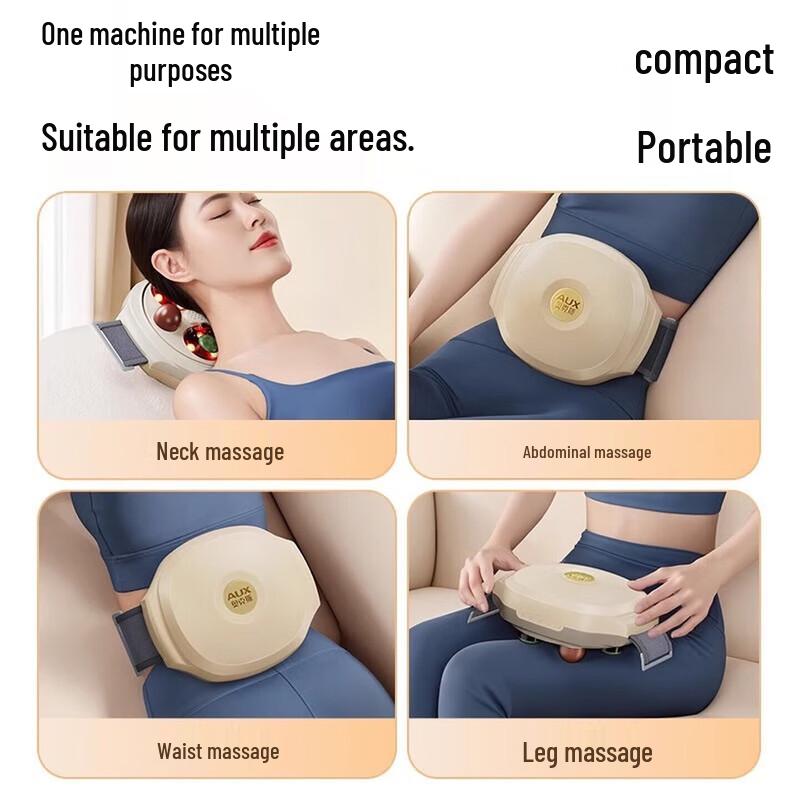 AUX Rechargeable Waist and Abdominal Massager CN plug (adapter included)