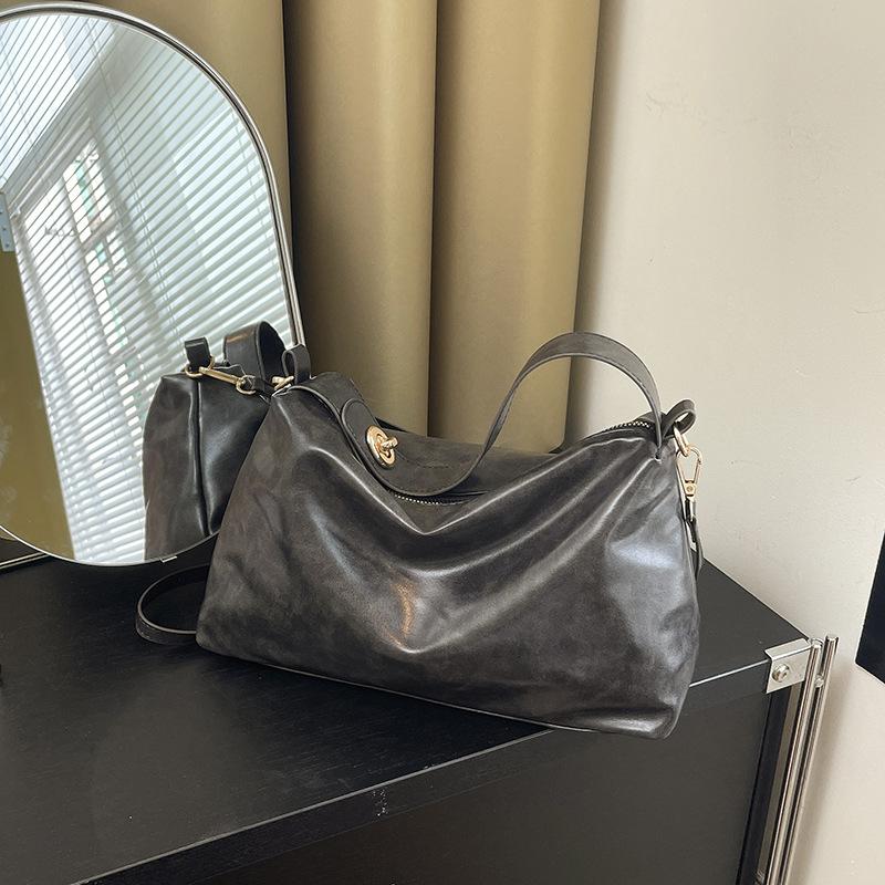 Trendy Design Crossbody Handbag Elegant Leather Classic Hobo Messenger Bag For Women Fashion Large Capacity Shoulder Totes