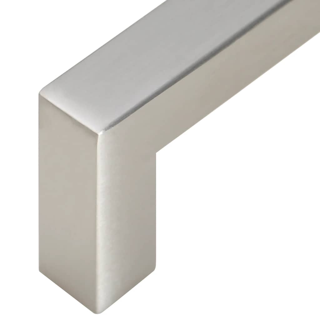 Furniture Handles 10 Pcs Silver 96 Mm Stainless Steel