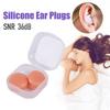 2 Pezzi Tappi per Orecchie in Silicone Riutilizzabili Tappi per Orecchie in Cera di Silicone Tappi per Orecchie Modellabili per Nuoto Riduzione del Rumore Cancellazione Protezione per il Sonno