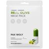 PAX MOLY - Nawilżająco łagodząca maska w płachcie z oliwą z oliwek Real Olive, 25 ml