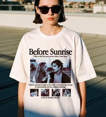 Before Sunrise 1995 T-Shirt, Ethan Hawke Romance, Richard Linklater Vienna