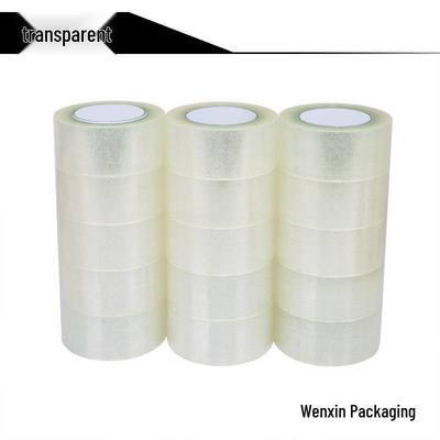Bandă transparentă de ambalaj de 4,4 cm lățime x 2,5 cm grosime - Rulou mare pentru sigilare rapidă