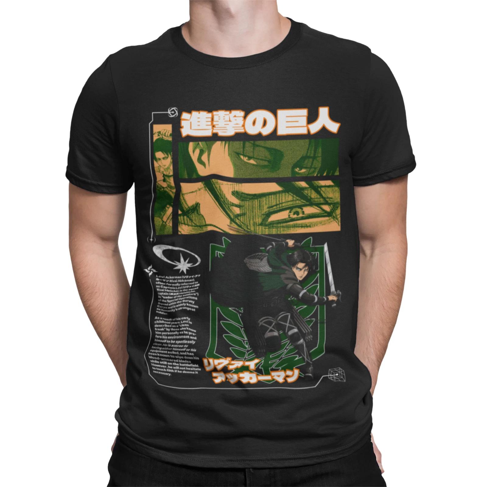 anime slayer Japanese manga hentai demon miku hatsune hunter Ackerman t shirt 15 S