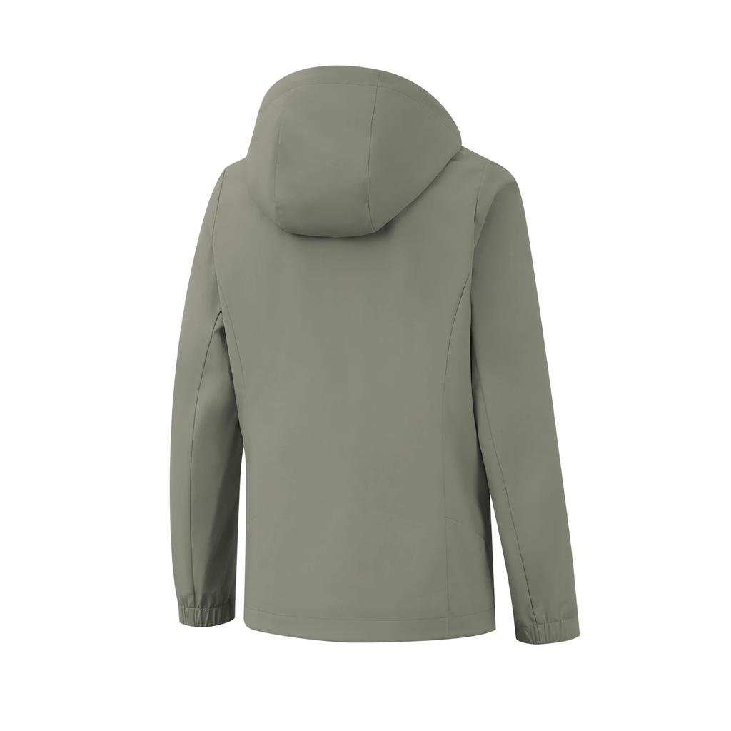 Li Ning Group Purchase Series Solid Color Versatile Simple Sports Windbreaker Women Outerwear AFDV922-2