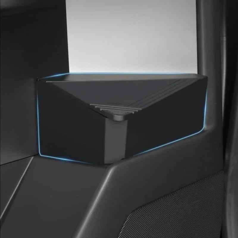 UBLM4 Car Door Slot Storage Box for Tesla Cybertruck 2026 Storage Compartment Privacy Box Organization Stowing Tidying Car Accessories
