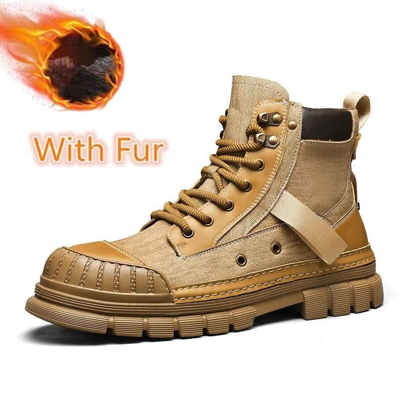 

Модные стильные мужские зимние плюшевые зимние ботинки универсальные мужские мотоциклетные ботинки классические мужские ботильоны мужские высокие кроссовки ручной работы 45
