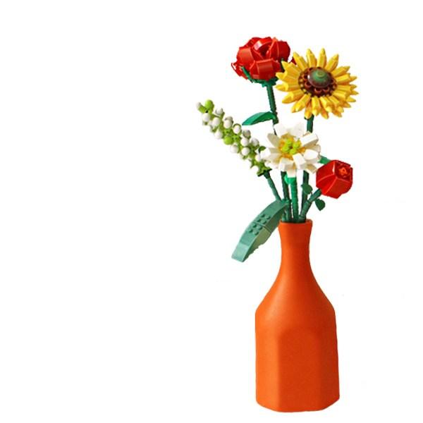 

Наноблок LOZ Flower, красный, популярные корейские игрушки