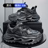 Spring new men's shoes platform casual sneakers dad shoes
