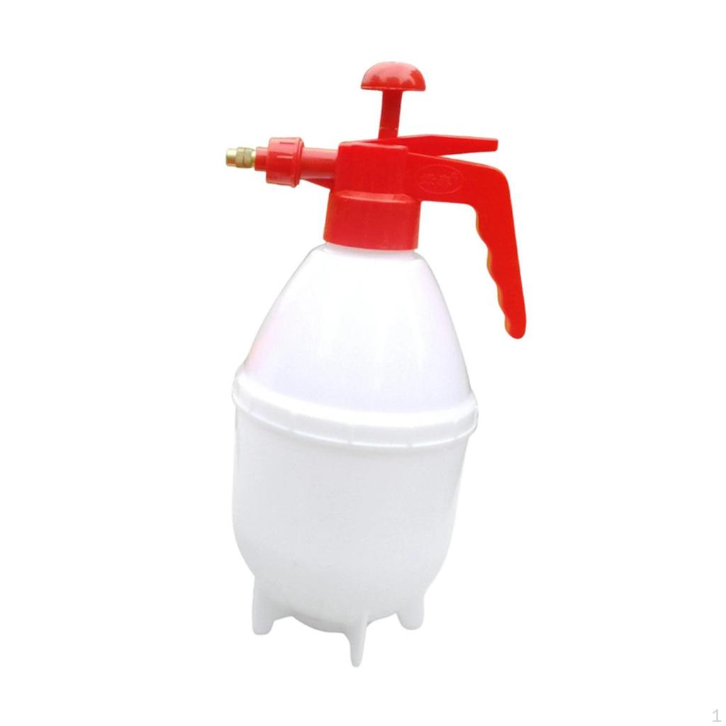Hand Pump Sprayer Portable with Brass Nozzle Water Bottle for Spraying Cleaning
