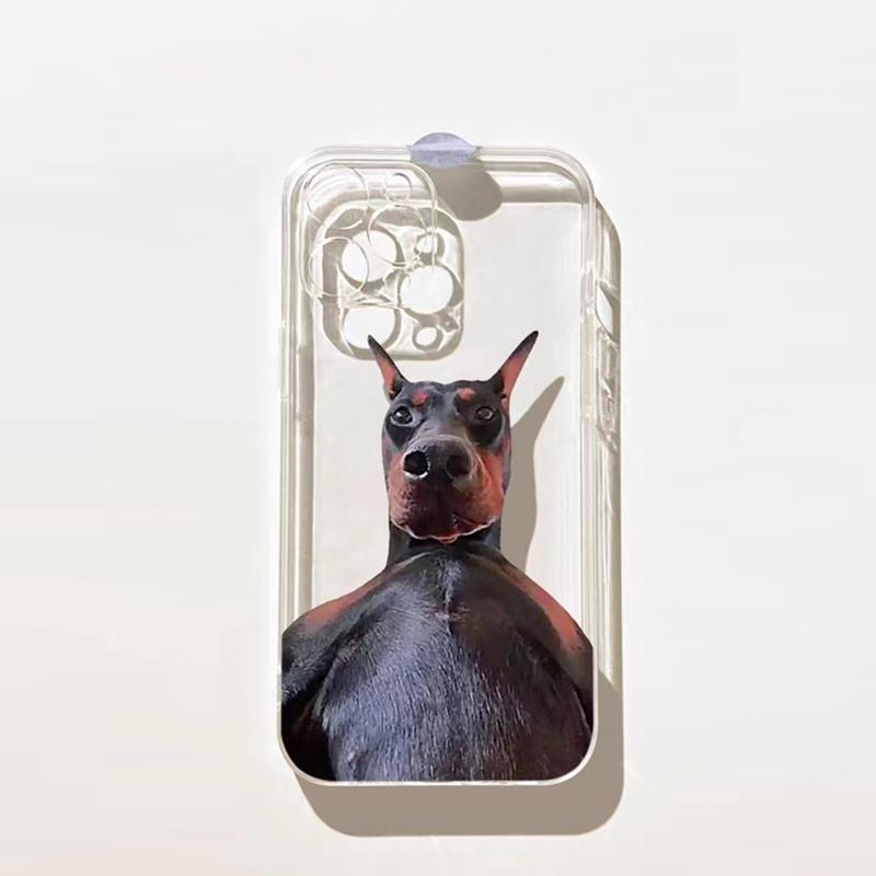 Salted Fish & Funny Animals Protective Phone Case For iPhone 17 Air 16 15 13 12 11 Pro Max Pro Plus Anti-Drop Soft Carcasa Cover