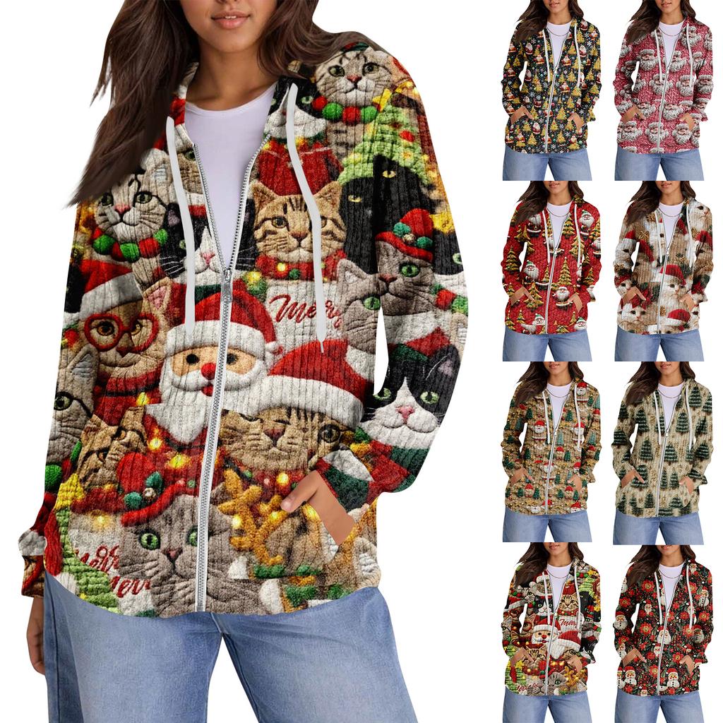 Mikiny pro ženy Trendy topy Ležérní Podzimní Móda Mikina s dlouhým rukávem S kapsami Svetr Lehký