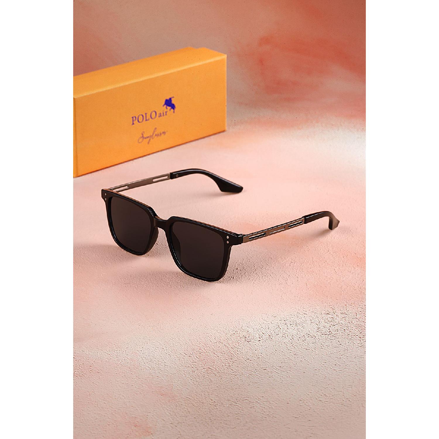 

Uv400 Protected Unisex Sunglasses Black Plg-2081c1 чорний