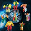 Gudi 26 Alphabet Dinosaur Transforming Building Blocks for Boys - Educational Animal Toys and Gifts