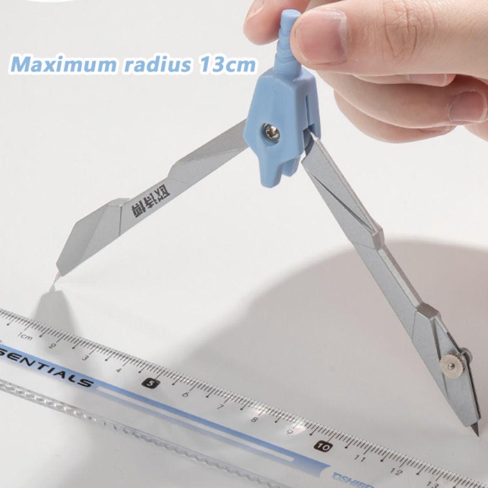 9PCS/Set Propelling Pencil Stationery Ruler Set Plastic Protractor Drawing Tool  Students