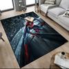 1 шт. Килим Spider-man, Килимок для кімнати, Спальні та Ігрової кімнати, Міцний, Стійкий до плям та Легкий у догляді, Вітальні