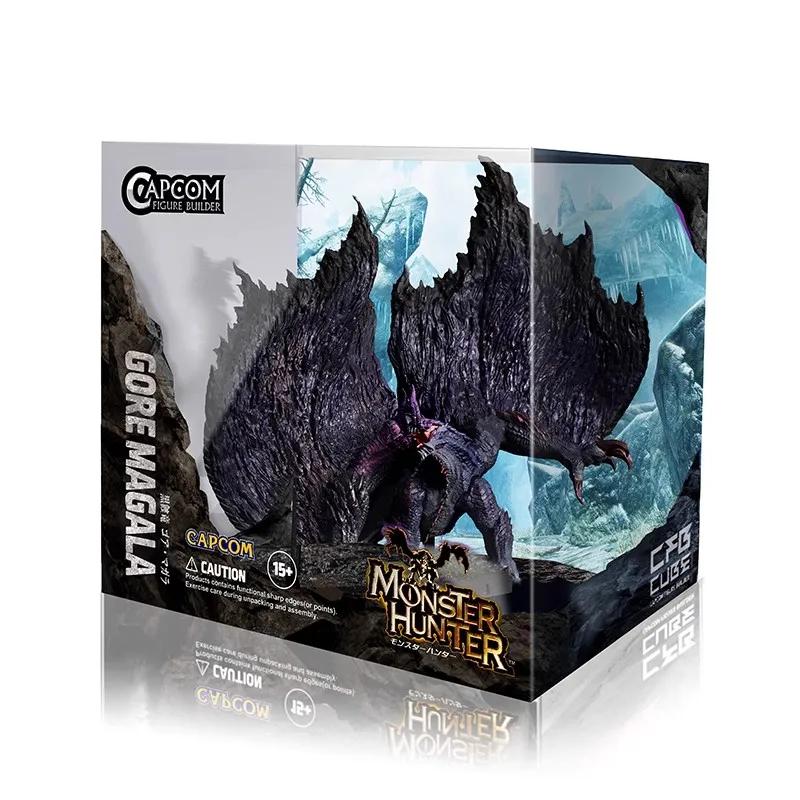 Monster Hunter CUBE Zinogre Amatsu Crimson Glow Valstrax Gore Magala MAGNAMALO Mizutsune Monster Dragon Figure Model Toys