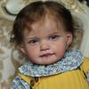 BZDOLL 65CM 3D Paint Skin With Vein Silicone Reborn Baby Girl Doll Toy Big 1.8 KG Princess Toddler Artist Collection Handmade Bebe