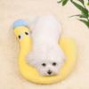Pet Little Pillow U-Shaped Neck Protector Sleeping Pillow Deep Sleep Puppy Kitten Moon Pillow Soft Fluffy Pillow Pet Supplies