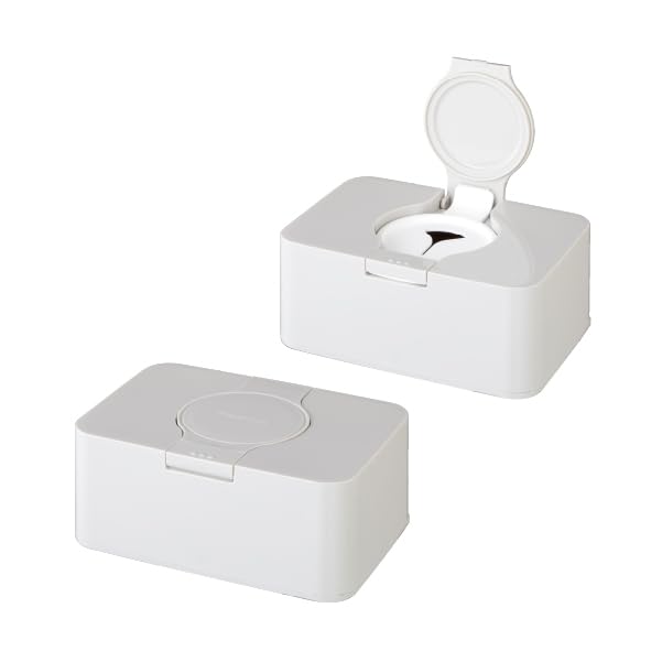 

Takeya Official Wet Tissue Set of For the Living Fresh Gray Case, 2, FRESHLOK, One-touch, Disassembly, Airtight, Sealed, Hygienic, Kitchen, Room,