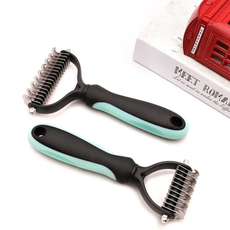Combs Dog Hair Remover Cat Brush Grooming Tools Pet Detachable Clipper Attachment Pet Trimmer Combs Supply Furmins for Cat Dog