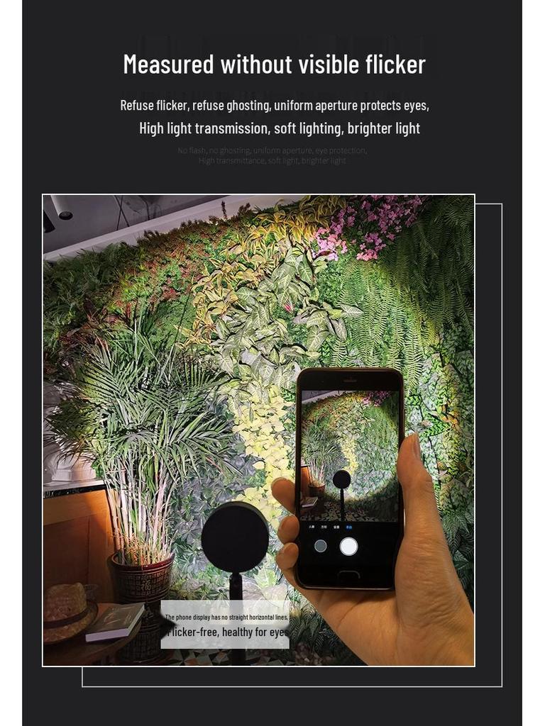 Floor-Standing Indoor LED Grow Light for Succulent and Green Plants - Full Spectrum COB