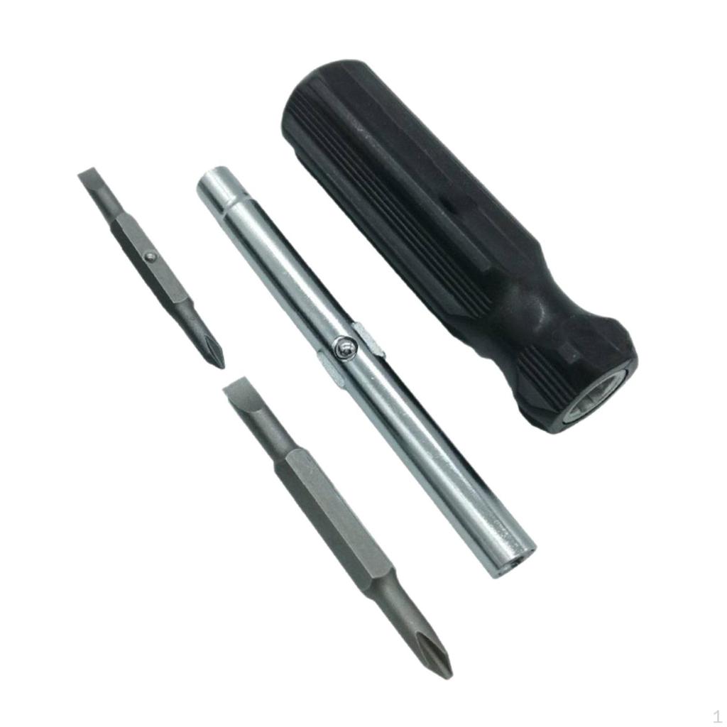 6 In 1 Multifunctional Screwdriver Kit ,Phillips Reversible Multi Bit Set