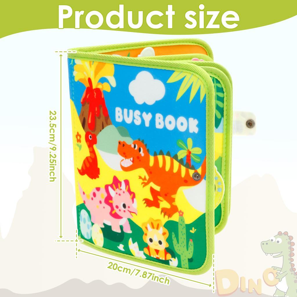 Toddler Board Book Toys Montessori Educational Activity Developing Book Soft Felt Toddler Quiet Books Protable Traveling Toys