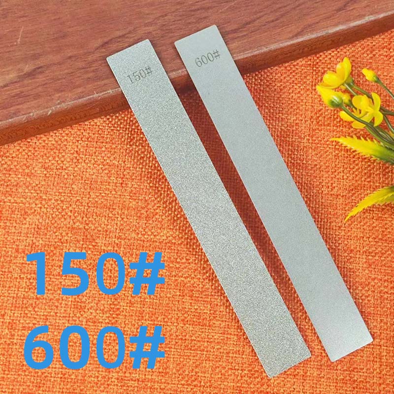 2PCS Diamond Stone No Base Bar Used Knife Sharpener Diamond Whetstone Grinding Stone Sharpening Stone Bars Kitchen Tool Hot