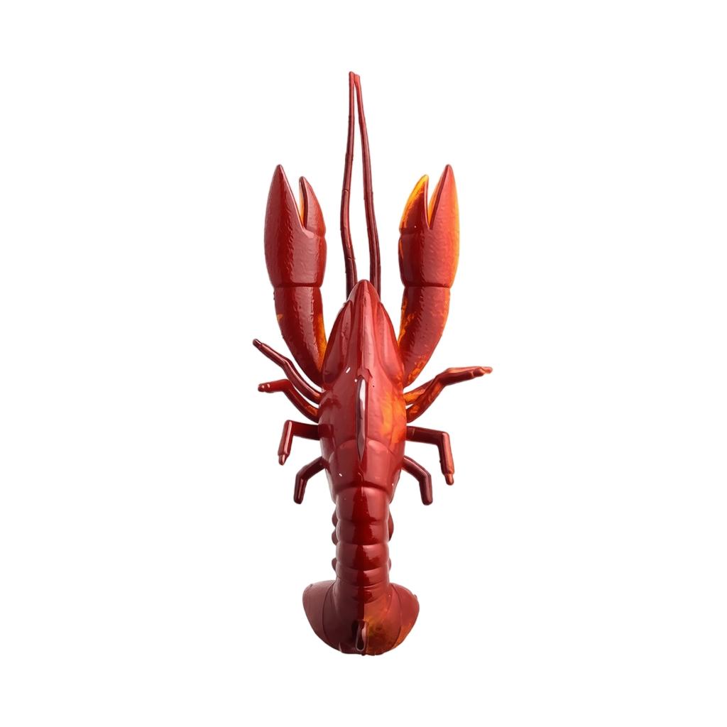 7cm 12g Crawfish Soft Bait Lure with Lead Hook Fishing Lure Crayfish Imitation Shrimp Bait for Freshwater Saltwater Fishing