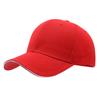 Custom Logo Solid Color Six-Panel Brushed Cotton Baseball Cap